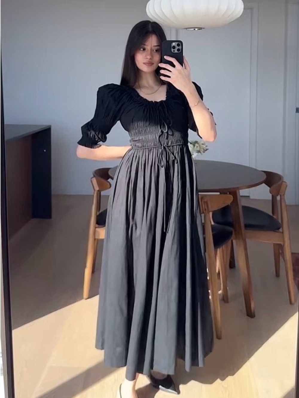 Doen Ischia Dress Black - Picture 4 of 12